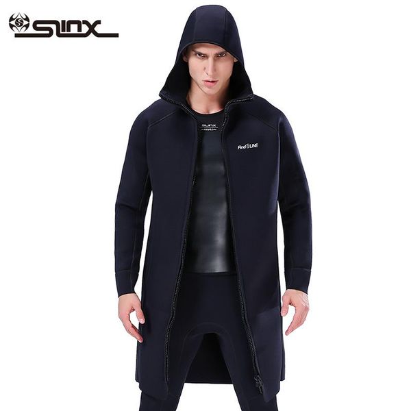 slinx men 3mm neoprene diving suit long diving coat sunscreen hooded windbreaker wetsuit quick drying dive jacket
slinx men 3mm neoprene diving suit long diving coat sunscreen hooded windbreaker wetsuit quick drying dive jacket