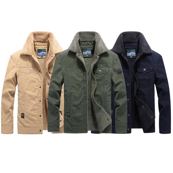 new winter wotton-padded jacket for men loose oversize cotton-padded jacket with lapel for men parkas, Black
new winter wotton-padded jacket for men loose oversize cotton-padded jacket with lapel for men parkas, Black
