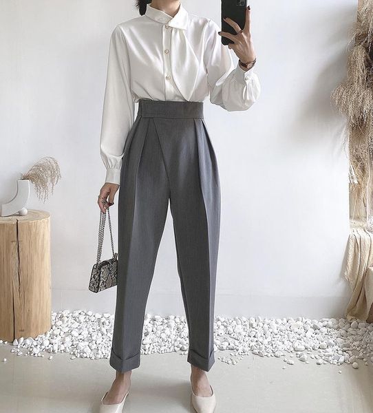 women's pants & capris high waist loose straight long women 2021 casual korean style streetwear pocket basic bottom female trousers 3 c, Black;white
women's pants & capris high waist loose straight long women 2021 casual korean style streetwear pocket basic bottom female trousers 3 c, Black;white