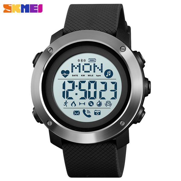 skmei smart watch for men calorie sport smart band heart rate sleep monitor smartwatch waterproof watch bracelet men android ios, Slivery;brown
skmei smart watch for men calorie sport smart band heart rate sleep monitor smartwatch waterproof watch bracelet men android ios, Slivery;brown