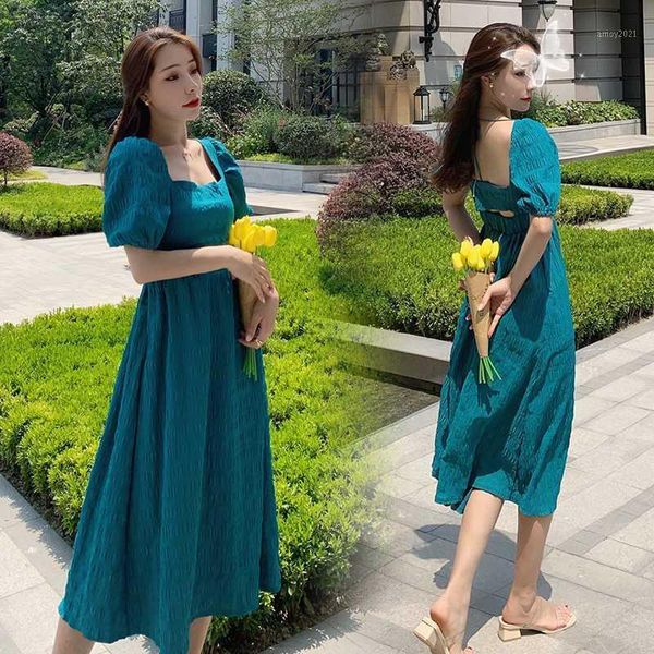 casual dresses women long blue vintage dress summer 2021 runway elegant korean party night backless beach vacation1, Black;gray
casual dresses women long blue vintage dress summer 2021 runway elegant korean party night backless beach vacation1, Black;gray