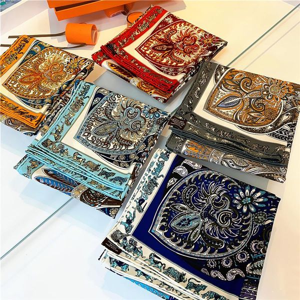 scarves luxury brandtwill silk scarf women square style ladies handmade curling cashew plant garden shawls wraps hijab, Blue;gray
scarves luxury brandtwill silk scarf women square style ladies handmade curling cashew plant garden shawls wraps hijab, Blue;gray