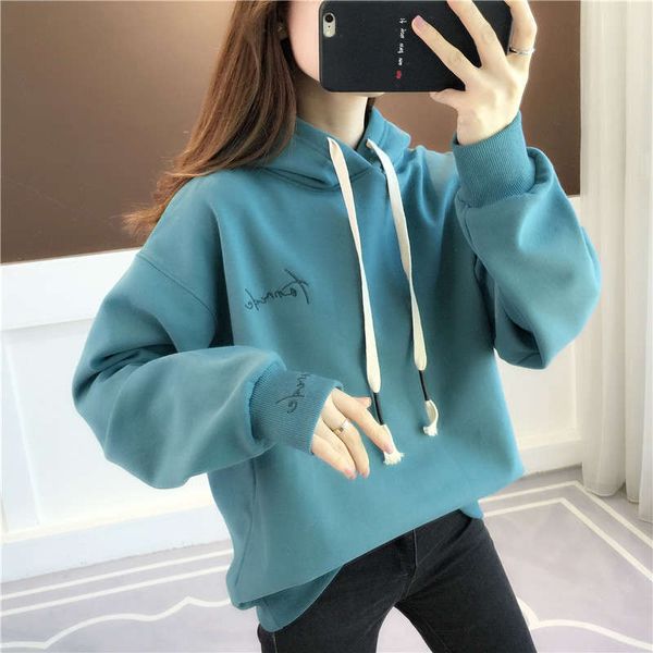 and winter clothes 2020 new autumn plush sweater women's loose korean thickened versatile coat foreign fashion, Black
and winter clothes 2020 new autumn plush sweater women's loose korean thickened versatile coat foreign fashion, Black