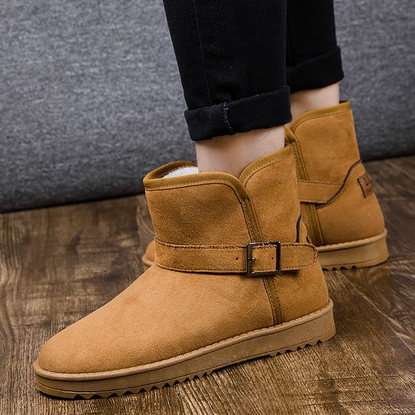 northeast snow boots martin boots winter shoes brushed and thi warm worker cotton-padded shoes mian bao lady -40, Black
northeast snow boots martin boots winter shoes brushed and thi warm worker cotton-padded shoes mian bao lady -40, Black