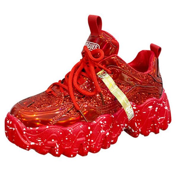 2021 new woman bling sequins cloth high-quality parent trainers comfortable casual shoes femme basket df78, Black;white
2021 new woman bling sequins cloth high-quality parent trainers comfortable casual shoes femme basket df78, Black;white