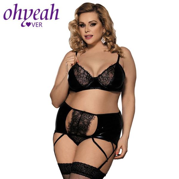 bras sets ohyeahlover womens underwear erotic lingerie big size push up set eyelash lace latex dessous with garterbelt rm80315, Red;black
bras sets ohyeahlover womens underwear erotic lingerie big size push up set eyelash lace latex dessous with garterbelt rm80315, Red;black