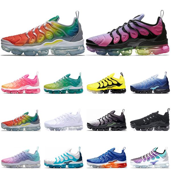 tn plus rainbow color mens women running shoes bumblebee psychedelic purple be true sports sneakers mens trainers airs size 36-45
tn plus rainbow color mens women running shoes bumblebee psychedelic purple be true sports sneakers mens trainers airs size 36-45