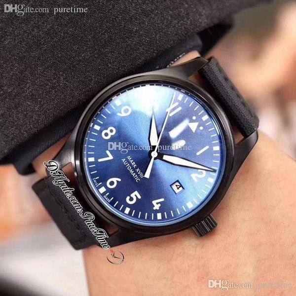 40mm iw324703 mark xviii le petit prince automatic mens watch pvd steel case blue dial white number stick markers nylon leather strap 2022 w, Slivery;brown
40mm iw324703 mark xviii le petit prince automatic mens watch pvd steel case blue dial white number stick markers nylon leather strap 2022 w, Slivery;brown
