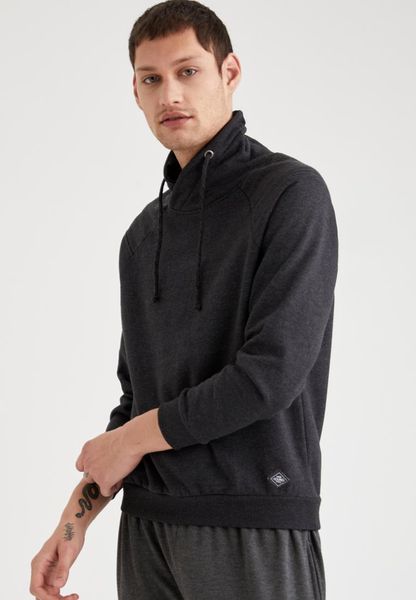 defacto autumn man knitted slim fit shawl collar sweatshirt sporty look dailywear long sleeve warm casual new season-r4667az20au, Black
defacto autumn man knitted slim fit shawl collar sweatshirt sporty look dailywear long sleeve warm casual new season-r4667az20au, Black