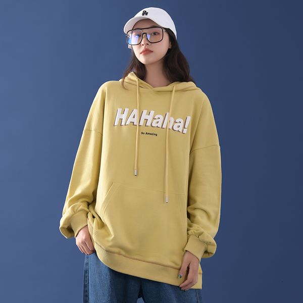 2021 autumn letter fashion released sport jumpers new female oversized hooded hoodies agzy, Black
2021 autumn letter fashion released sport jumpers new female oversized hooded hoodies agzy, Black