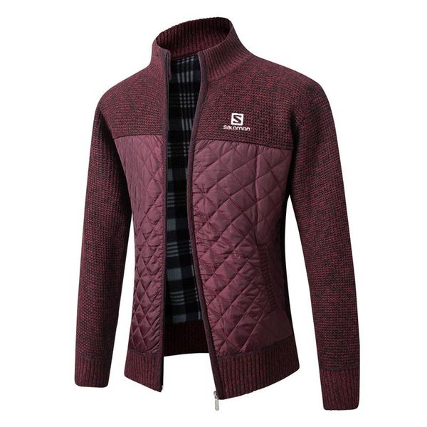 quality autumn winter men's s sweater coat splicing sweater jackets men zipper knitted thick coat warm casual knitwear cardigan, White;black
quality autumn winter men's s sweater coat splicing sweater jackets men zipper knitted thick coat warm casual knitwear cardigan, White;black