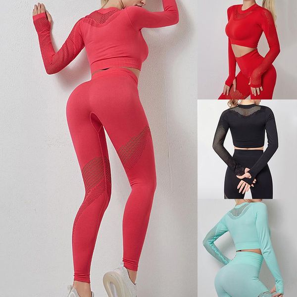 women seamless yoga set gym clothing fitness leggings cropped shirts sport suit women long sleeve tracksuit active wear, White;red
women seamless yoga set gym clothing fitness leggings cropped shirts sport suit women long sleeve tracksuit active wear, White;red