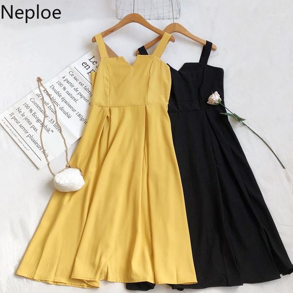casual dresses neploe 2021 korean solid sling women sleeveless v-neck dress slim high wiast a-line elegant vestidos feminimo 4c8641, Black;gray
casual dresses neploe 2021 korean solid sling women sleeveless v-neck dress slim high wiast a-line elegant vestidos feminimo 4c8641, Black;gray
