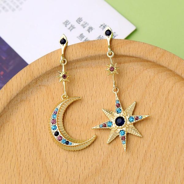 dangle & chandelier bohemian moon star drop earrings for women gifts multicolored crystal retro asymmetric ear clip 2021 fashion jewelry who, Silver
dangle & chandelier bohemian moon star drop earrings for women gifts multicolored crystal retro asymmetric ear clip 2021 fashion jewelry who, Silver