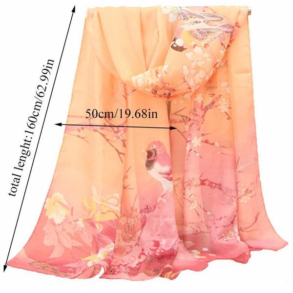 chiffon long scarves women flower birds printed scarf elegent ladies colorful scarves bandana fashion hijab scarf foulard femme wmtdrq, Black
chiffon long scarves women flower birds printed scarf elegent ladies colorful scarves bandana fashion hijab scarf foulard femme wmtdrq, Black