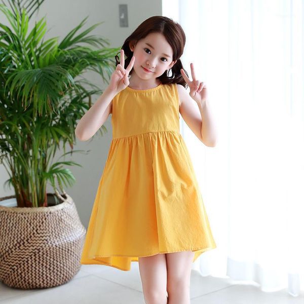 girl's dresses kids girls sleeveless evening dress teen girl princess cotton costume children clothing 4 6 8 10 12 14y1, Red;yellow
girl's dresses kids girls sleeveless evening dress teen girl princess cotton costume children clothing 4 6 8 10 12 14y1, Red;yellow