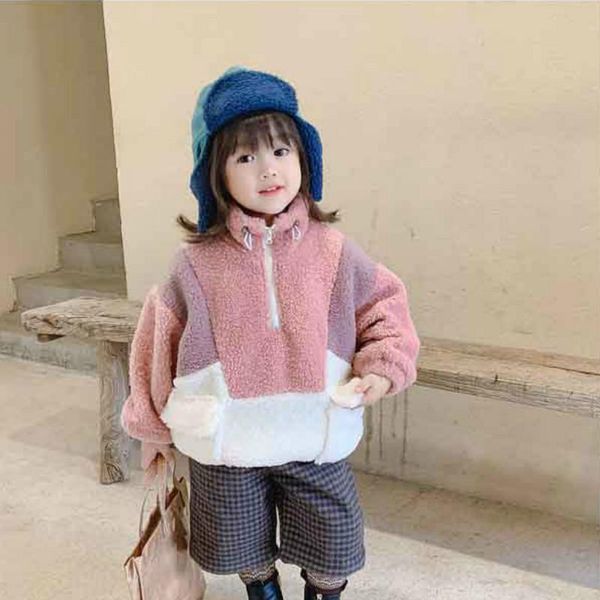 jackets 2021 winter arrival girls long sleeve warm fleece coat kids patchwork, Blue;gray
jackets 2021 winter arrival girls long sleeve warm fleece coat kids patchwork, Blue;gray