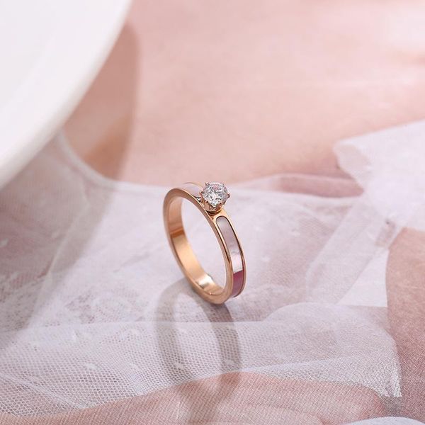 new natural shell wedding rings for women, elegant pink gold color stainless steel ring anillos mujer aneis crystal jewelry, Slivery;golden
new natural shell wedding rings for women, elegant pink gold color stainless steel ring anillos mujer aneis crystal jewelry, Slivery;golden
