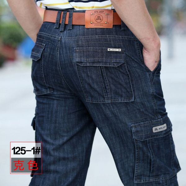 cargo jeans men big size 29-40 42 casual military multi-pocket jeans male clothes 2019 new q1216, Blue
cargo jeans men big size 29-40 42 casual military multi-pocket jeans male clothes 2019 new q1216, Blue