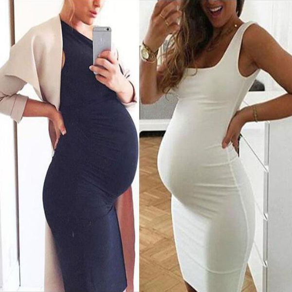 2018 new sleeveless maxi long elegant maternity dress clothes bodycon pencil dress stretch comfort beauty two color four size1, Black;gray
2018 new sleeveless maxi long elegant maternity dress clothes bodycon pencil dress stretch comfort beauty two color four size1, Black;gray