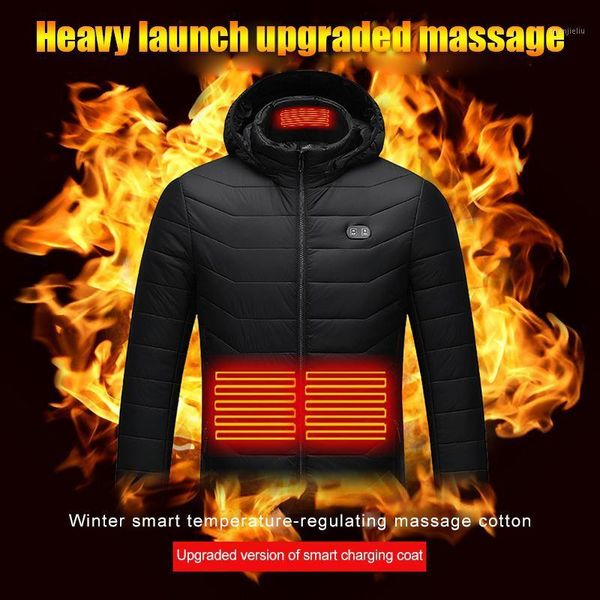 zynneva winter smart heating jacket men women massage heated clothing outdoor heater hunting hiking fishing coats p91491, Blue;black
zynneva winter smart heating jacket men women massage heated clothing outdoor heater hunting hiking fishing coats p91491, Blue;black