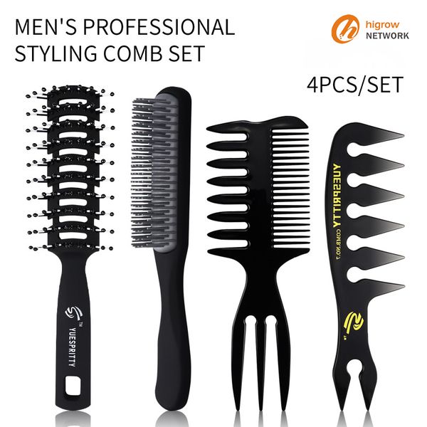 foreign trade men's shape comb set retro backgap head comb texture double-sided insert combing ribs health massage comb
foreign trade men's shape comb set retro backgap head comb texture double-sided insert combing ribs health massage comb