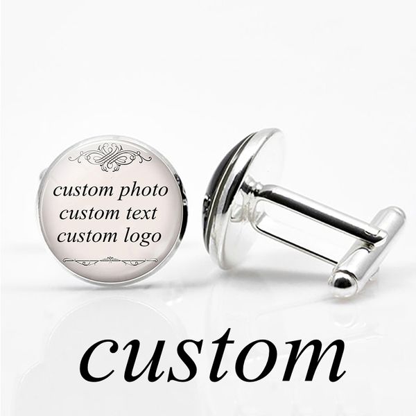 1 pair custom p company logo text cufflinks glass cabochon alloy cuff links men silver color wedding cufflinks gift t200305
1 pair custom p company logo text cufflinks glass cabochon alloy cuff links men silver color wedding cufflinks gift t200305