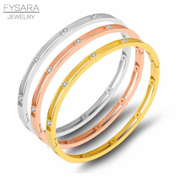 fysara trendy zirconia crystal women bangles jewelry hollow thin bracelets bijoux rose gold color rhinestones arm pulseiras new sqckkt, Black
fysara trendy zirconia crystal women bangles jewelry hollow thin bracelets bijoux rose gold color rhinestones arm pulseiras new sqckkt, Black