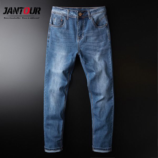 jeans men fashion straight designer denim skinny jeans blue cotton mens business men's trousers size 28-40 201111
jeans men fashion straight designer denim skinny jeans blue cotton mens business men's trousers size 28-40 201111