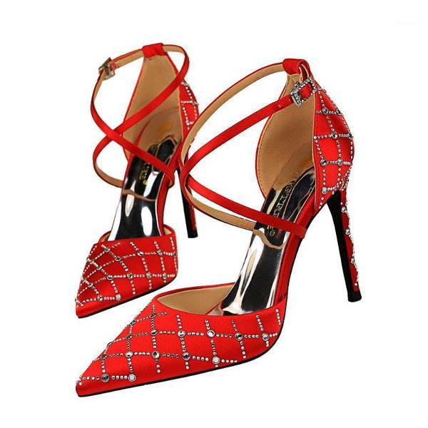 2020 new crystal sandals women 10cm high heels plus size34-43 fashion summer party women shoes red satin ladies shoes pumps1, Black
2020 new crystal sandals women 10cm high heels plus size34-43 fashion summer party women shoes red satin ladies shoes pumps1, Black