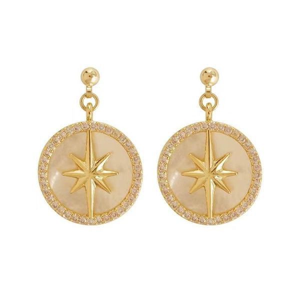 stud timeonly delicate imitation fritillary star earrings for women girls coin shinning rhinestones temperament charms jewellery, Golden;silver
stud timeonly delicate imitation fritillary star earrings for women girls coin shinning rhinestones temperament charms jewellery, Golden;silver