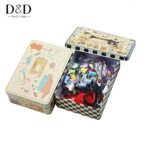 154pcs/set hard tin assorted sewing kits box quilting thread stitching embroidery craft sewing tools set christmas mom gifts1, Black
154pcs/set hard tin assorted sewing kits box quilting thread stitching embroidery craft sewing tools set christmas mom gifts1, Black