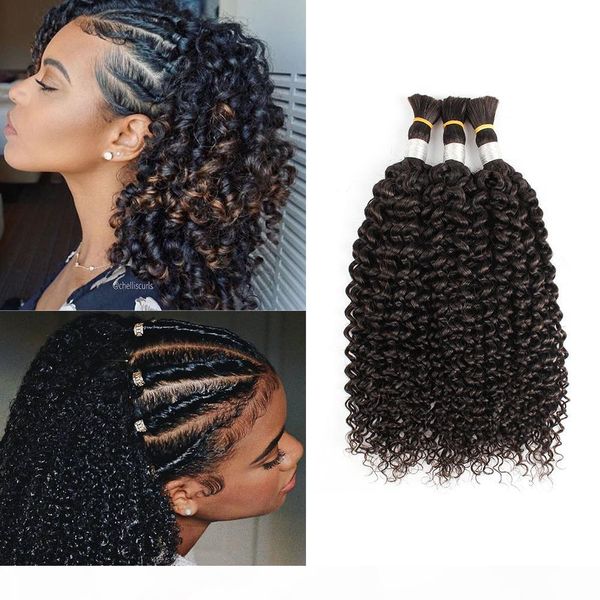 brazilian curly hair bulk for braiding jerry curl no weft 3 bundles deal indian human hair extension, Black
brazilian curly hair bulk for braiding jerry curl no weft 3 bundles deal indian human hair extension, Black