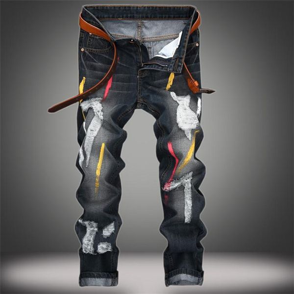 20ss new men's designer jeans fashion brand stretch slim straight spring and autumn print jeans men's trendy fashion jeans are mos, Blue
20ss new men's designer jeans fashion brand stretch slim straight spring and autumn print jeans men's trendy fashion jeans are mos, Blue