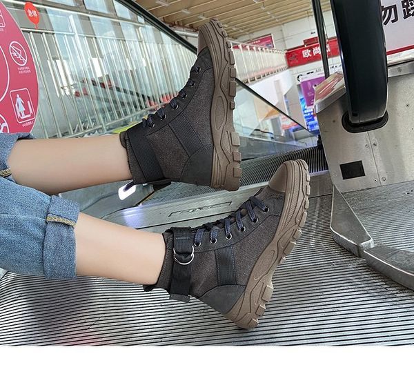 2021 new comfortable the woman of lona lace up high vulcan zapatos mujer fashion shoes for women qh5j, Black;white
2021 new comfortable the woman of lona lace up high vulcan zapatos mujer fashion shoes for women qh5j, Black;white