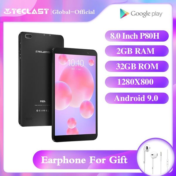 tablet pc teclast p80h android 10.0 quad core 8inch 1280*800 ips 2gb ram 32gb rom dual camera gps wifi bluetooth tablets
tablet pc teclast p80h android 10.0 quad core 8inch 1280*800 ips 2gb ram 32gb rom dual camera gps wifi bluetooth tablets