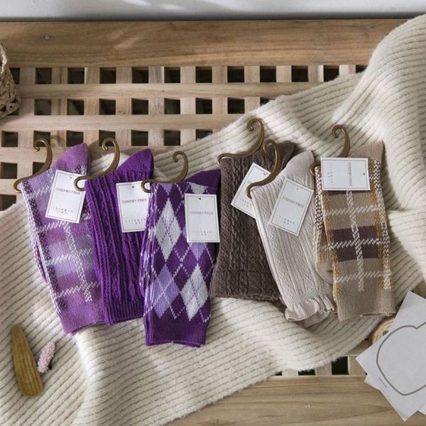 6 pairs/lot solid cotton socks women soft breathable harajuku cute brown retro purple casual sox woman, Black;white
6 pairs/lot solid cotton socks women soft breathable harajuku cute brown retro purple casual sox woman, Black;white