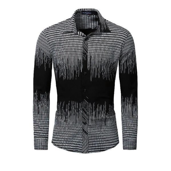 spring autumn casual men's shirt 2020 new patchwork plaid men long sleeve shirt cotton plus size black slim fit men -3xl, White;black
spring autumn casual men's shirt 2020 new patchwork plaid men long sleeve shirt cotton plus size black slim fit men -3xl, White;black