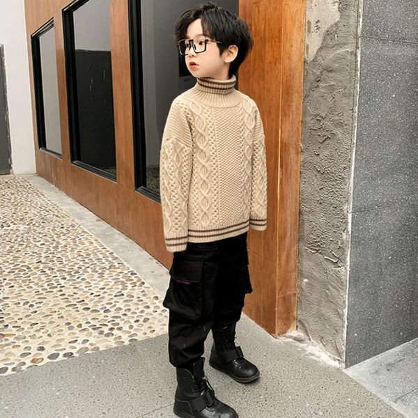 sweater winter neck high pullover new 2020 children's thickened korean boys' t-shirt xol5e74zt57o, Blue
sweater winter neck high pullover new 2020 children's thickened korean boys' t-shirt xol5e74zt57o, Blue