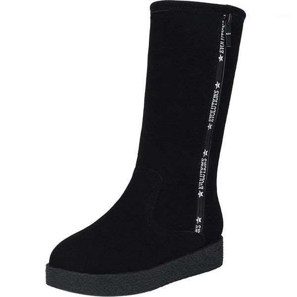 2020 winter new snow boots mid-tube warmth and velvet thickening anti-horizontal bottom boots children's big cotton shoes1, Black
2020 winter new snow boots mid-tube warmth and velvet thickening anti-horizontal bottom boots children's big cotton shoes1, Black