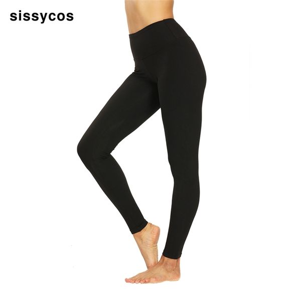 women solid high waist leggings for women girls ultra soft brushed buttery elastic stretch pants plus size fitness trousers 201027, Black
women solid high waist leggings for women girls ultra soft brushed buttery elastic stretch pants plus size fitness trousers 201027, Black