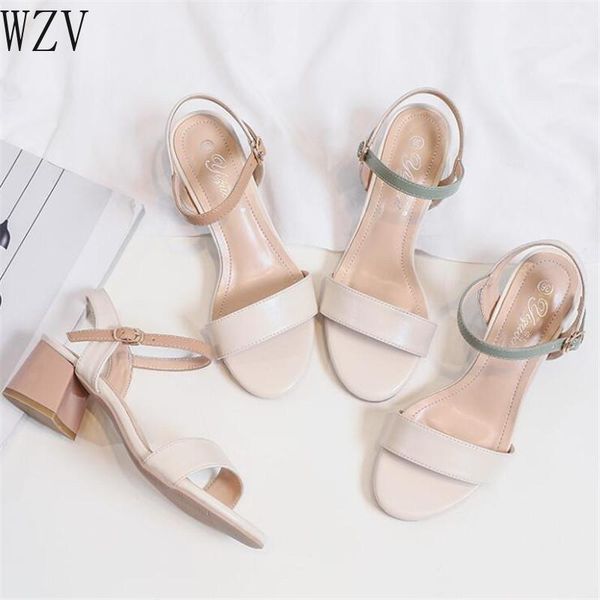 sandals summer 2021 high female pump fashion buckle strap soft synthetic leather thick heel solid party women pumps shoes1, Black
sandals summer 2021 high female pump fashion buckle strap soft synthetic leather thick heel solid party women pumps shoes1, Black