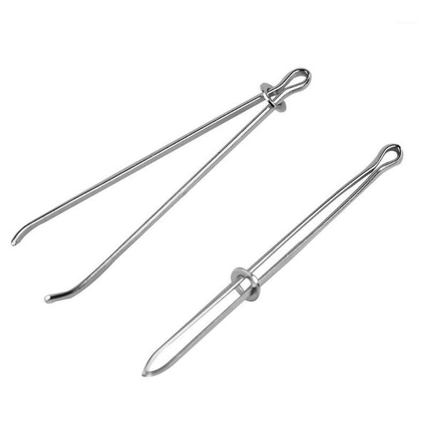 2pcs metal elastic rope weaving tools drawstring threader sewing machine clips for handwork diy craft sewing accessories1, Black
2pcs metal elastic rope weaving tools drawstring threader sewing machine clips for handwork diy craft sewing accessories1, Black