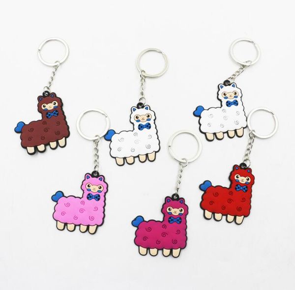 new mixed color cute pvc alpaca sheep alloy key chain handbag pendant charm keyring gifts ing, Slivery;golden
new mixed color cute pvc alpaca sheep alloy key chain handbag pendant charm keyring gifts ing, Slivery;golden