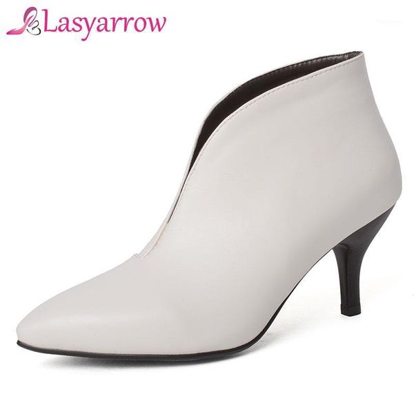 lasyarrow women riding ankle boots black white spring autumn pointed toe fashion slip on shoes casual ladies boots high heels1
lasyarrow women riding ankle boots black white spring autumn pointed toe fashion slip on shoes casual ladies boots high heels1
