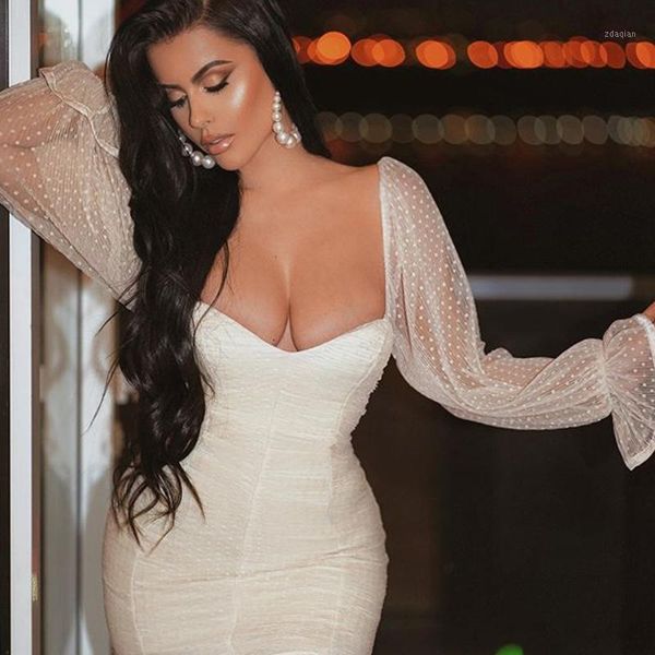 casual dresses adyce 2021 winter white dot lace bodycon bandage dress women flare long sleevemini v neck celebrity evening party dress1, Black;gray
casual dresses adyce 2021 winter white dot lace bodycon bandage dress women flare long sleevemini v neck celebrity evening party dress1, Black;gray