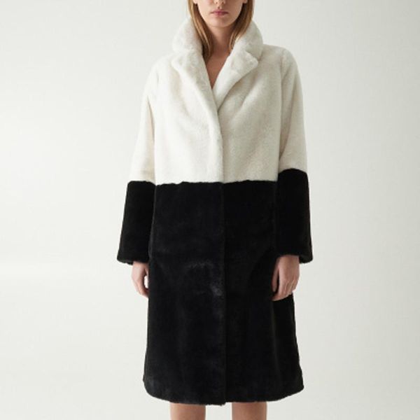 women's fur & faux 2021 winter granular velvet coat sheep shearing wool female composite one warm lamb, Black
women's fur & faux 2021 winter granular velvet coat sheep shearing wool female composite one warm lamb, Black