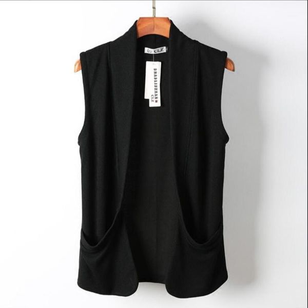 spring and summer men's tide fashion personality vest waistcoat korean slim sleeveless knit cardigan thin vest jacket costumes1, Black;white
spring and summer men's tide fashion personality vest waistcoat korean slim sleeveless knit cardigan thin vest jacket costumes1, Black;white