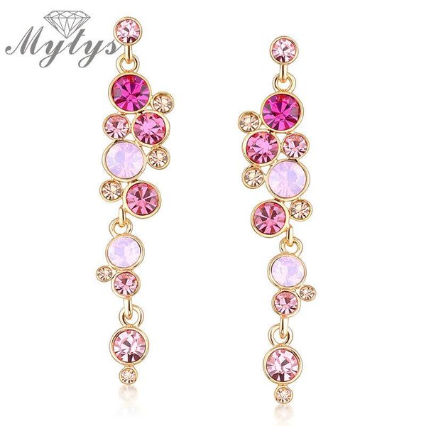 dangle & chandelier mytys spring round crystal drop earrings for women e620/e621/e622/e623, Silver
dangle & chandelier mytys spring round crystal drop earrings for women e620/e621/e622/e623, Silver