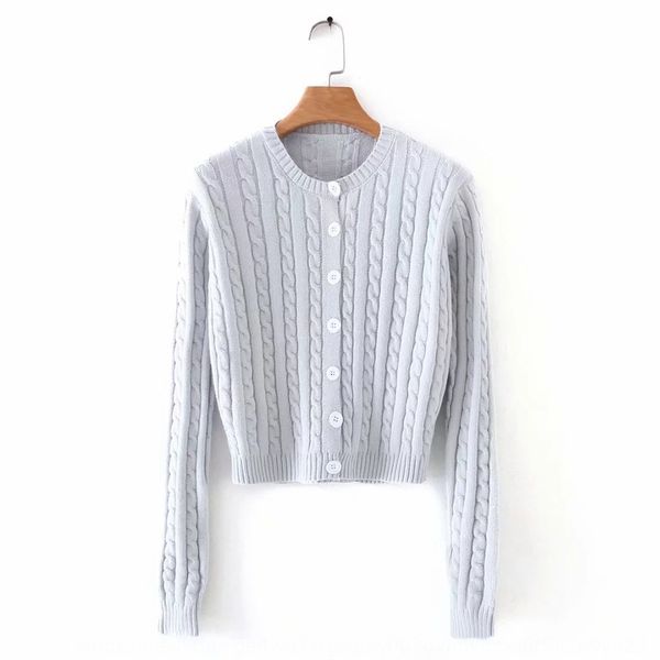 2020 трикотажных изделий французского однобортный поворота топ knitwearspring нового женский трикотажа тонкой шеи экипажа вязать кардиган то, White;black
2020 трикотажных изделий французского однобортный поворота топ knitwearspring нового женский трикотажа тонкой шеи экипажа вязать кардиган то, White;black